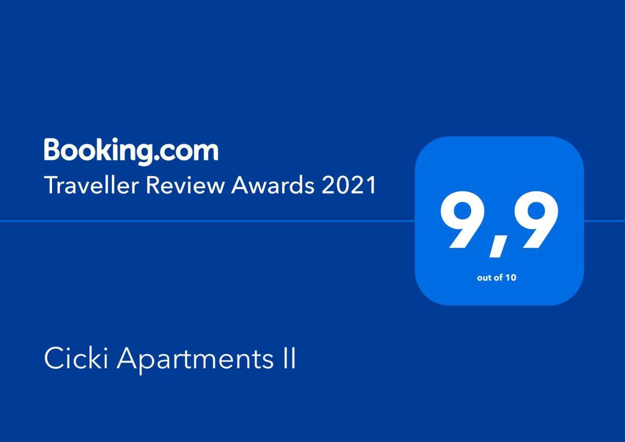 פודגוריצה Cicki Apartments II מראה חיצוני תמונה